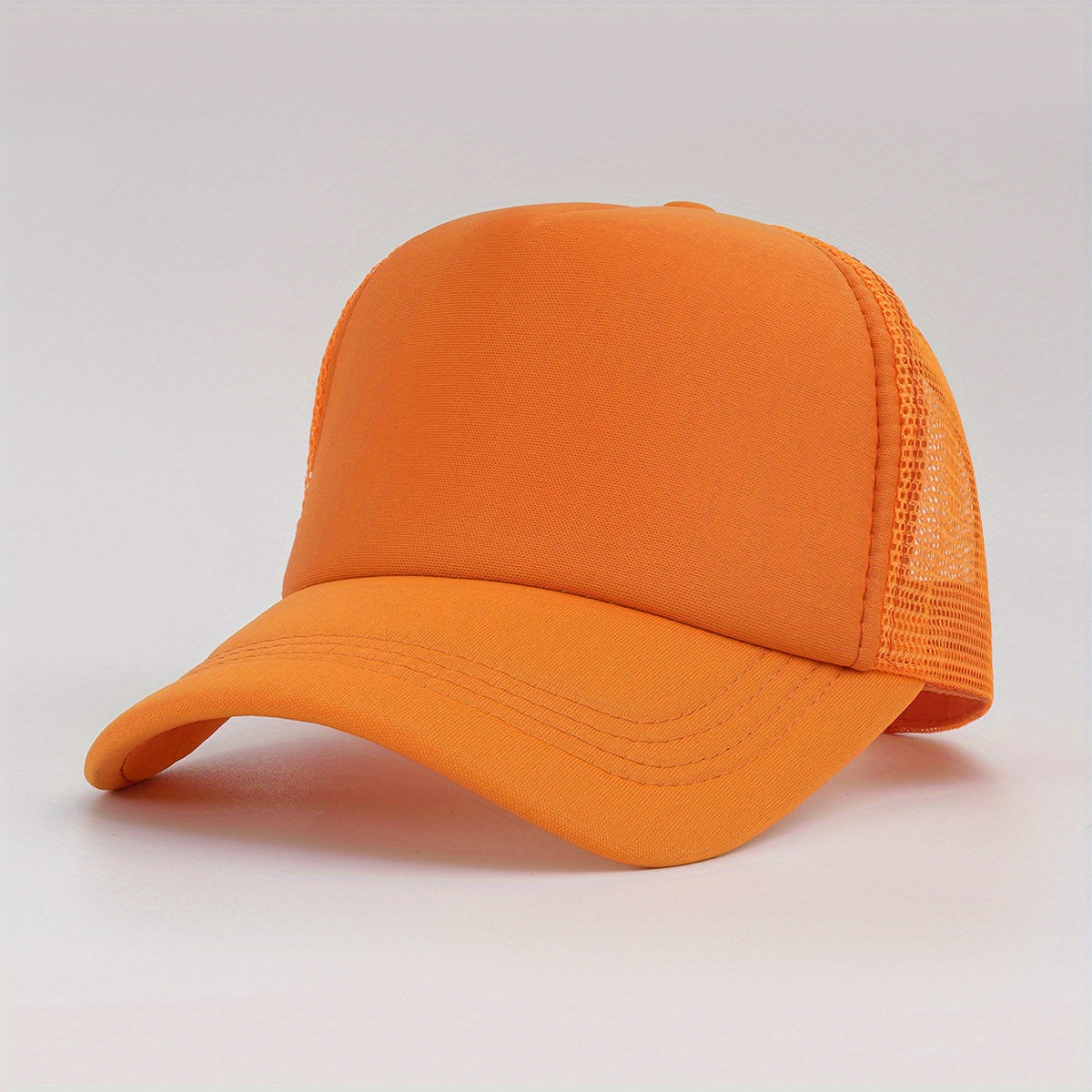 Solid Breathable Baseball Cap Mesh Sun Visor Hats Man Unisex Sports Hat