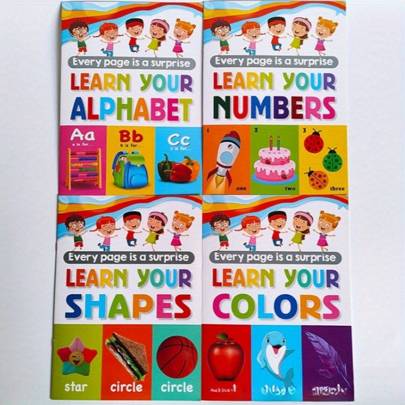 Engaging English Learning Doodle Book for Kids Kindergarten to 2