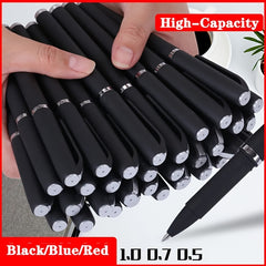 Gel Pen Set Red Ink Calligraphy Office Business Signature