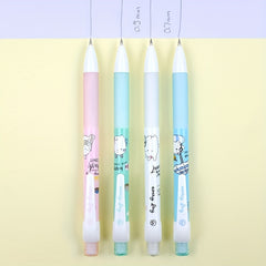 4pcs Mechanical Pencil 0.5 0.7 Student Stationery Supplies