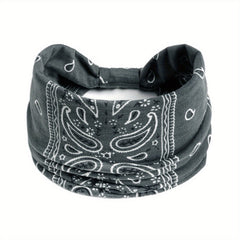 Boho Style Vintage Headband Paisley Stretchy Turban Knotted Headband