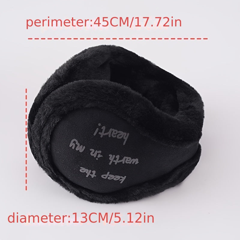 Cozy Comfort Women's Winter Ear Muffs with Embroidery