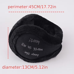 Cozy Comfort Women's Winter Ear Muffs with Embroidery