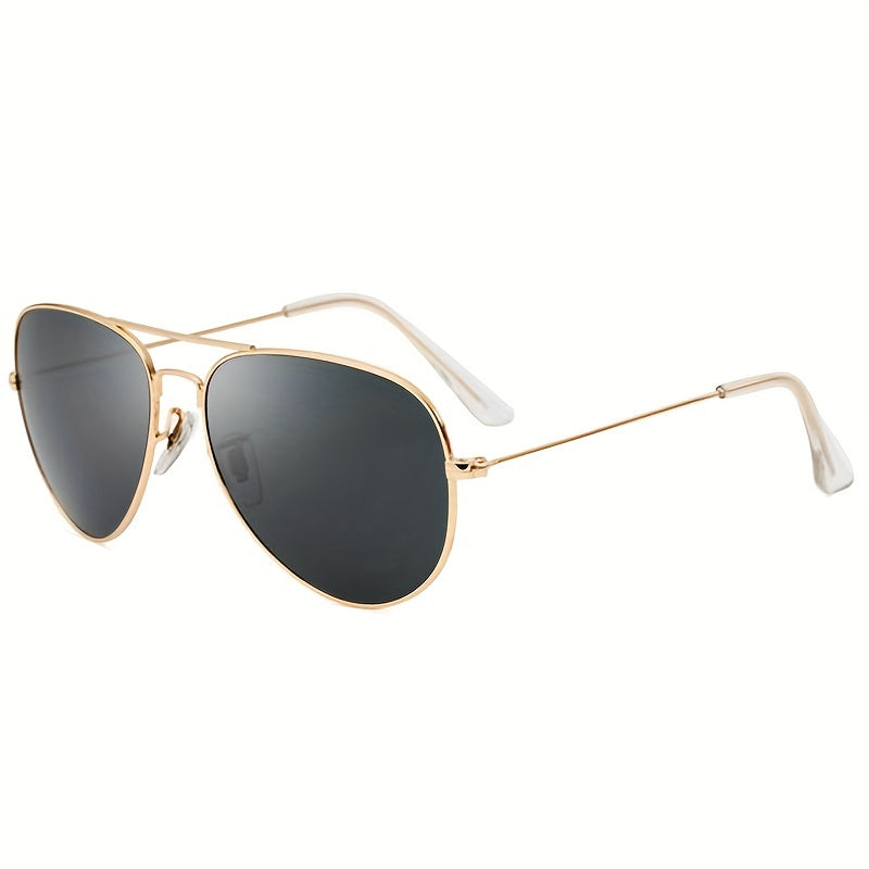 Men's Vintage Aviator Sunglasses Outdoor Driving Fishing
