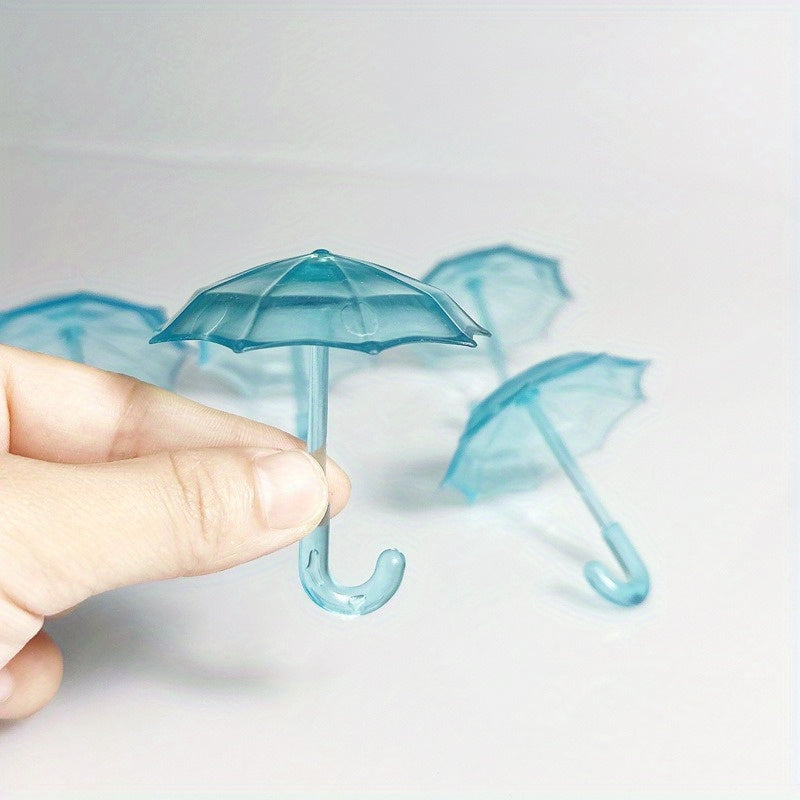Kids Transparent Plastic Umbrella Model House & Pretend Playhouse