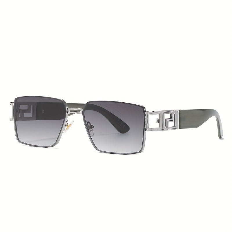 Metal Frame Sunglasses Casual Gradient UV400
