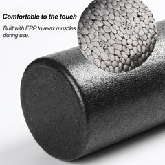 Deep Tissue Yoga Block and Foam Roller Set