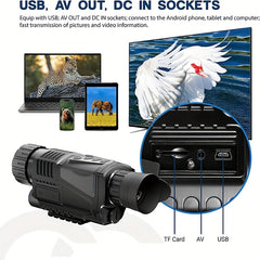 5x40 Outdoor Monocular Night Vision Infrared Digital Device - Camping Fishing