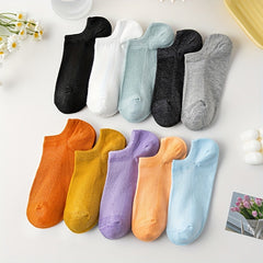 10 Sports Ankle Socks Comfy & Breathable Women's Stockings