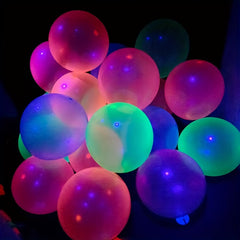 Christmas Fluorescent Latex Balloon For Party Wedding Decorations