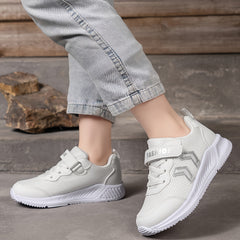 Girls Casual Low Top Mesh Sneakers Breathable Lightweight Shoes