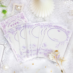 40pcs Memo Pad Fresh Good-looking Journal DIY Material Bottoming