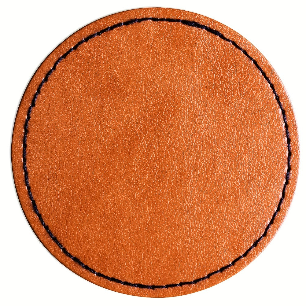 30pcs Blank Leather Patches Adhesive Trucker Hat Iron DIY Crafts Clothing Repair