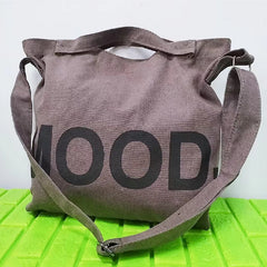 Large Canvas Handbag for Work & Office