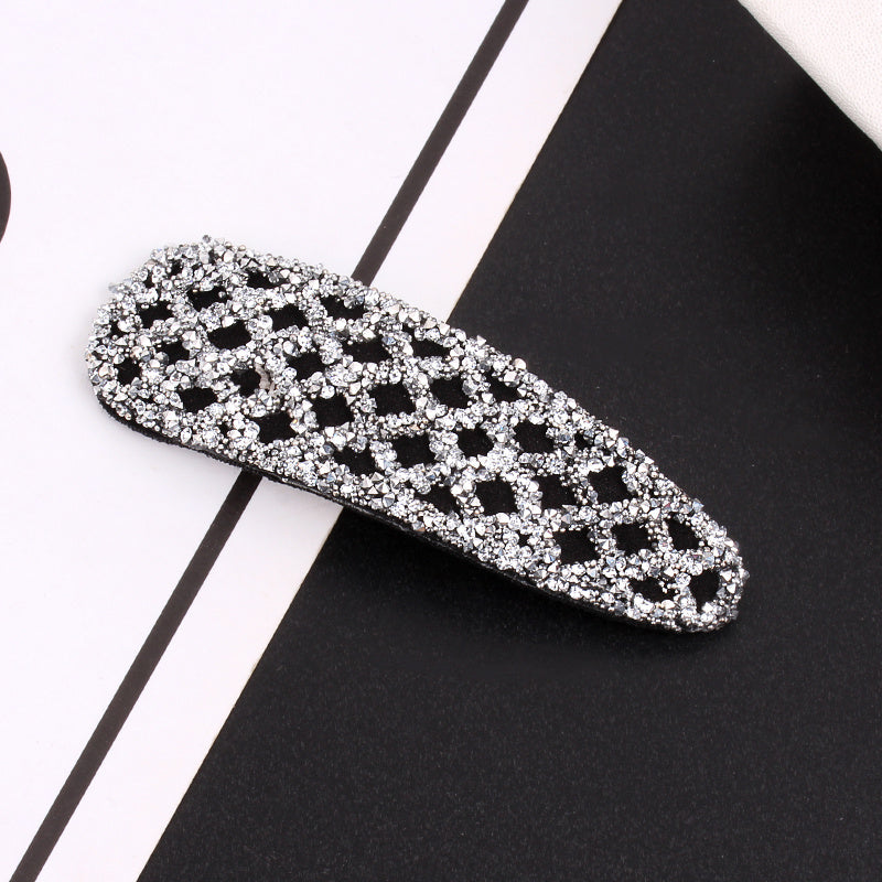 Sparkling Rhinestone Hairpins Barrette for Women Girls