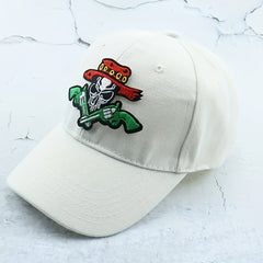 Cowboy Skull Embroidery Baseball Cap Outdoor Dad Hat Adjustable Sunscreen
