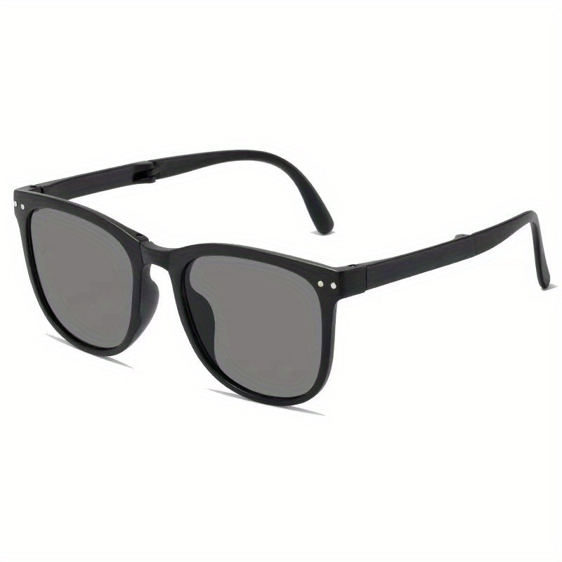 Cat Eye Foldable Sunglasses For Women Men Portable Outdoor Eyewear