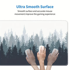 Large Anti-Slip Mouse Pad in Multiple Colors for Office & Home
