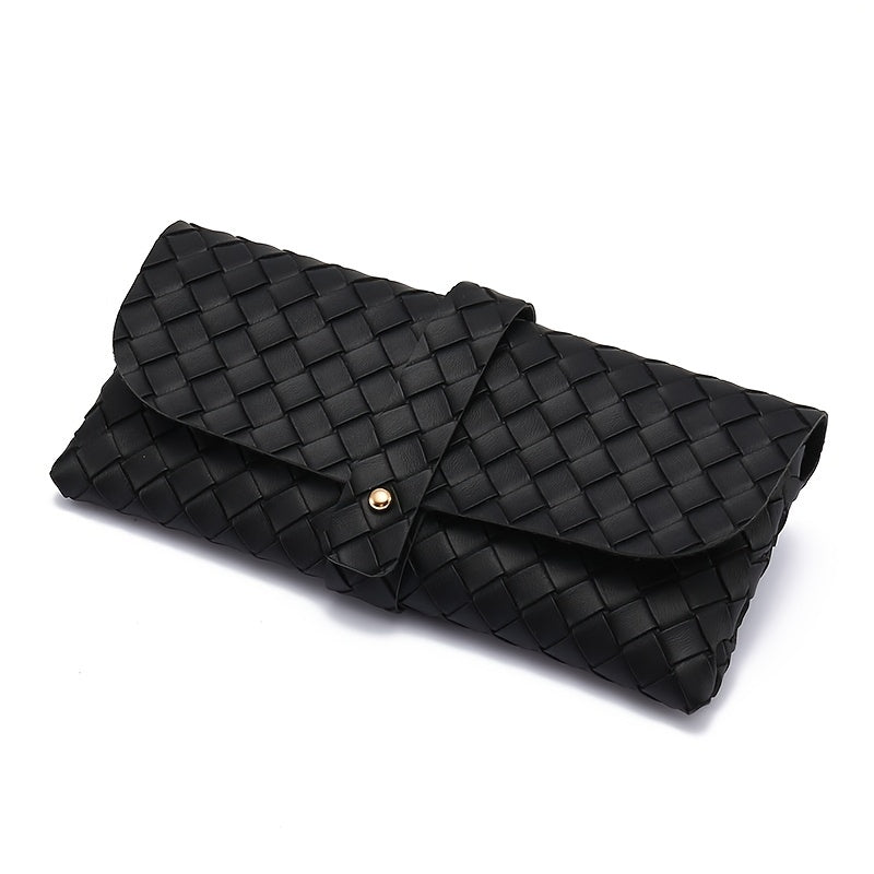 Soft Sunglasses Case with Belt Buckle Press On Eyewear Box