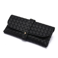 Soft Sunglasses Case with Belt Buckle Press On Eyewear Box