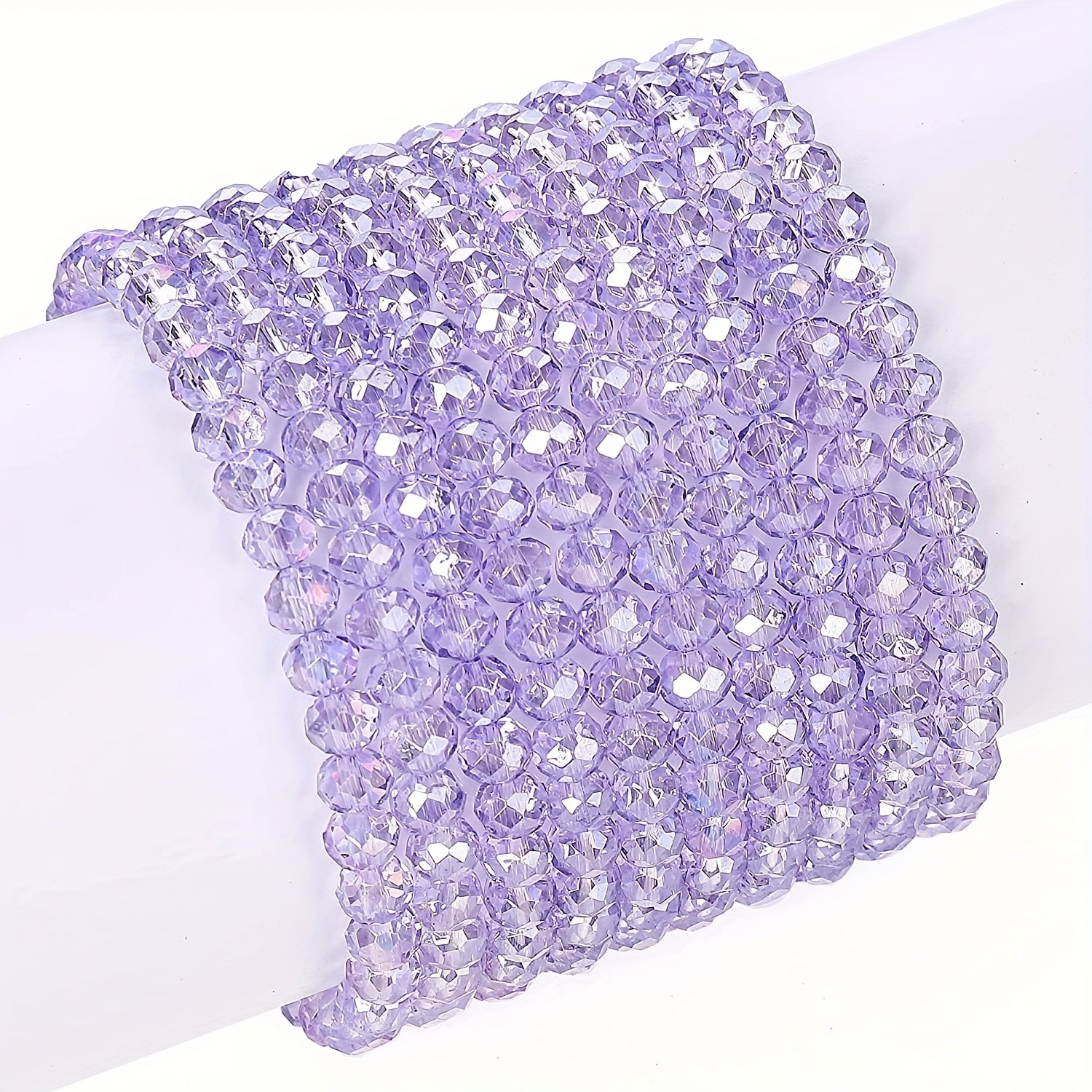 6 8mm AB Crystal Glass Beads Faceted Crystal Glass Beads for Jewelry Making DIY