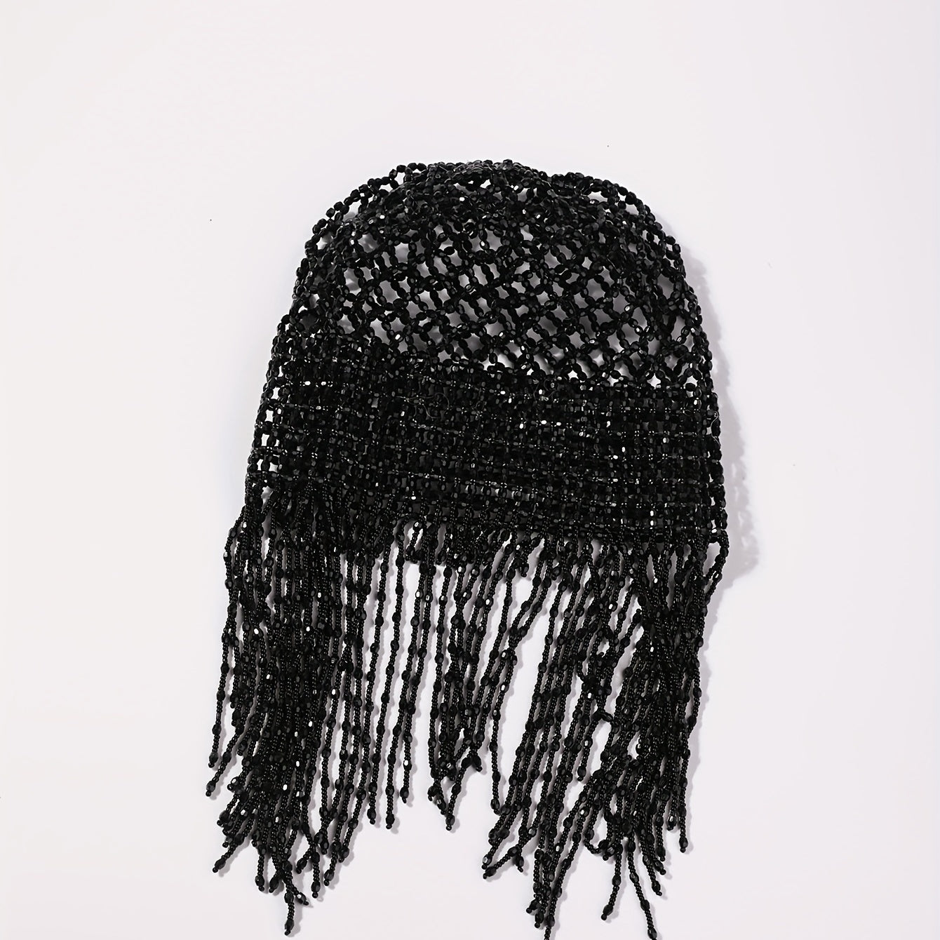 1920s Beaded Cap Headpiece Roaring 20s Beaded Flapper Belly Dance Cap