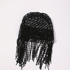 1920s Beaded Cap Headpiece Roaring 20s Beaded Flapper Belly Dance Cap
