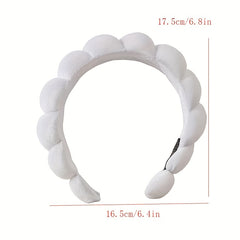 2pcs Sweet Sponge Headband Washing Face Hair Accessories