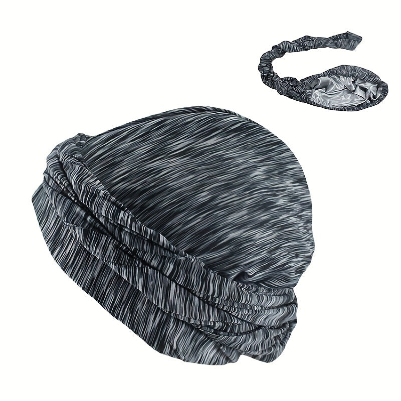 Ethnic Men's Headscarf Women's Hair Protection Braid Hats