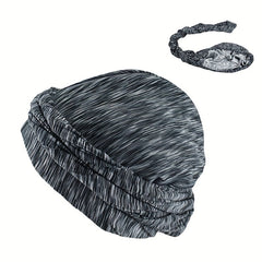 Ethnic Men's Headscarf Women's Hair Protection Braid Hats