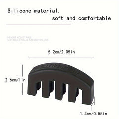 Violin Mute Soft Silicone Effectively Reduces Noise Comfortable Feel