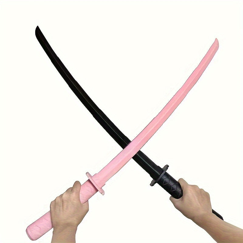 2 Plastic Telescopic Samurai Sword Fun Toys