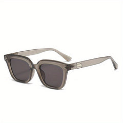 Men's Square Frame UV Protection Driving Sunglasses with Box