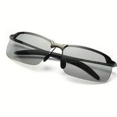 Men's Polarized Driving Sunglasses Dual use PC Glasses