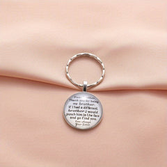 Creative English Keychain for Good Wishes - Extraordinary Texture