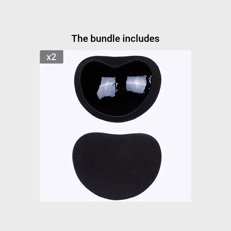 Silicone Bra Insert Pads Self-adhesive Chest Enhancer Women's Lingerie