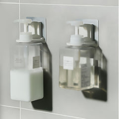 5pcs Wall Shampoo Rack Self Adhesive Shower Gel Hook Soap Holder
