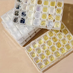 28 Compartment Jewelry & Toy Storage Box for Crafts & Tackle