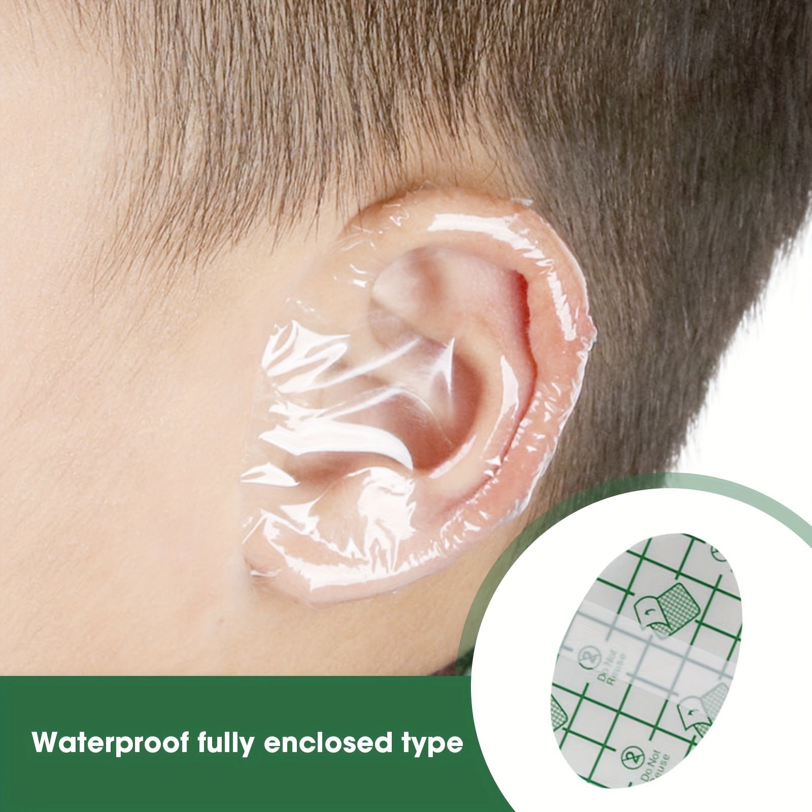20pcs Shampoo Ear Protection Stickers Bathing Swimming Earmuffs Water Children