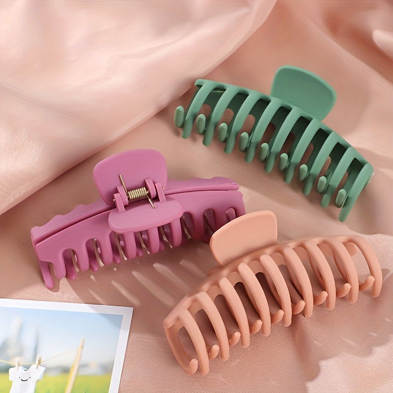 Acrylic Large Hair Grab Clip Oversized Hair Accessories