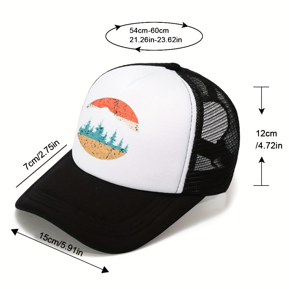 Unisex Sunshade Adjustable Baseball Cap for Outdoor Sport