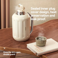 Large Capacity Insulated Water Kettle 33oz Stainless Steel Leakproof Bottle