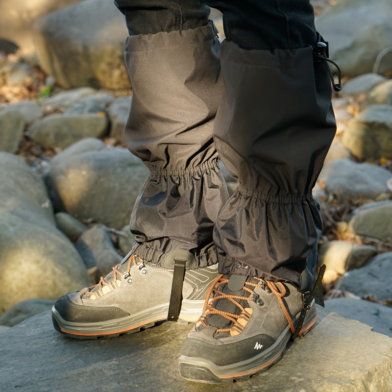 Sandproof Leg Gaiter with Zipper for Outdoor Activities