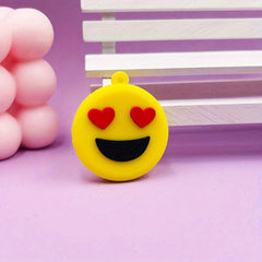 Cartoon Rhubarb Happy Face Laugh Series Key Chain Mobile Phone Hanging Ornaments