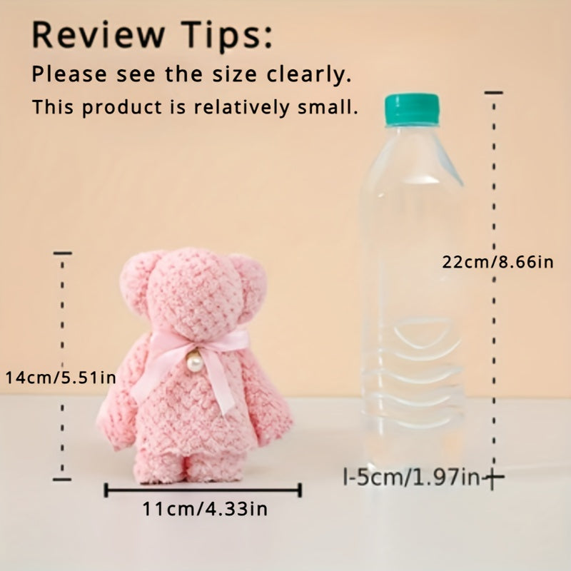 1PC Bear Towel Soft For Birthday Wedding Campus Year Mother's Ramadan