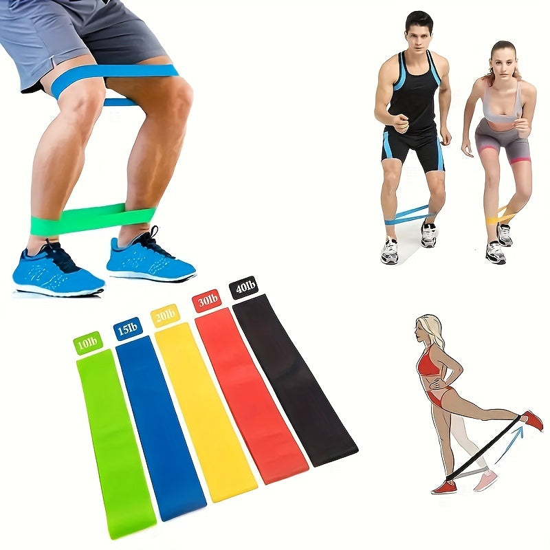 Elastic Resistance Tension Band for Pilates Workouts