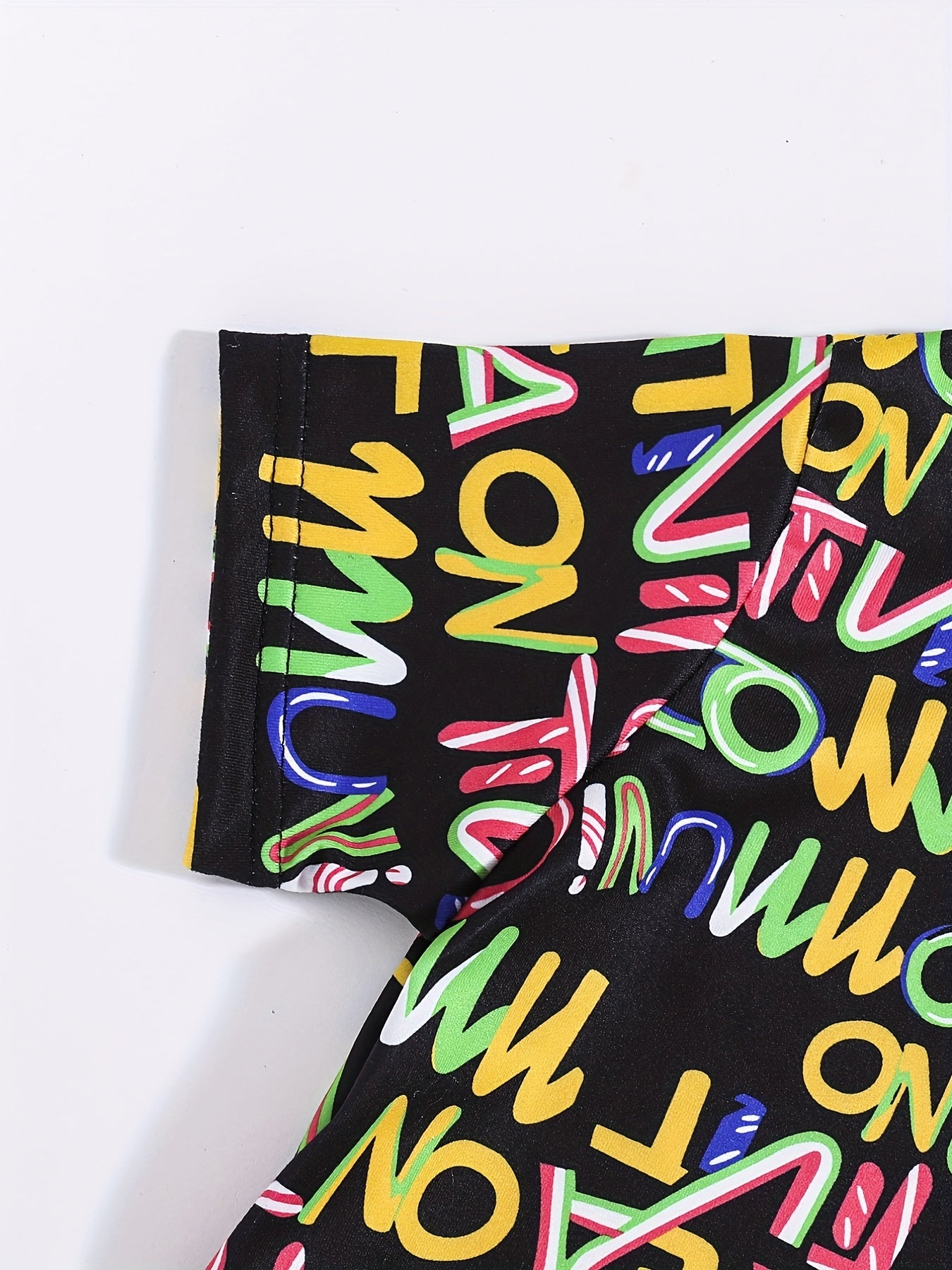 Toddler Boys Pullover & Graphic Shorts Set for Summer