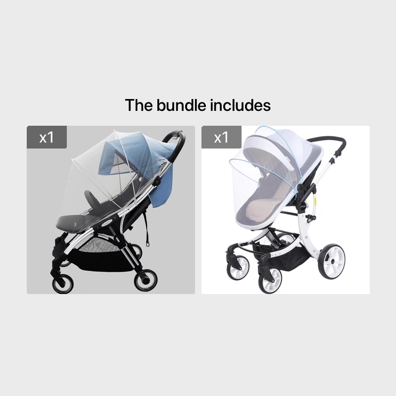Universal Baby Mosquito Shelter Breathable Anti pest Net with Double Zipper