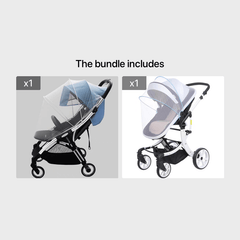 Universal Baby Mosquito Shelter Breathable Anti pest Net with Double Zipper