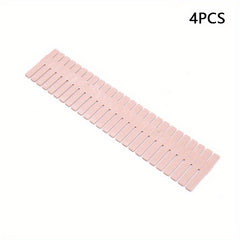 4pcs Plastic Drawer Dividers for Organizing Your Home